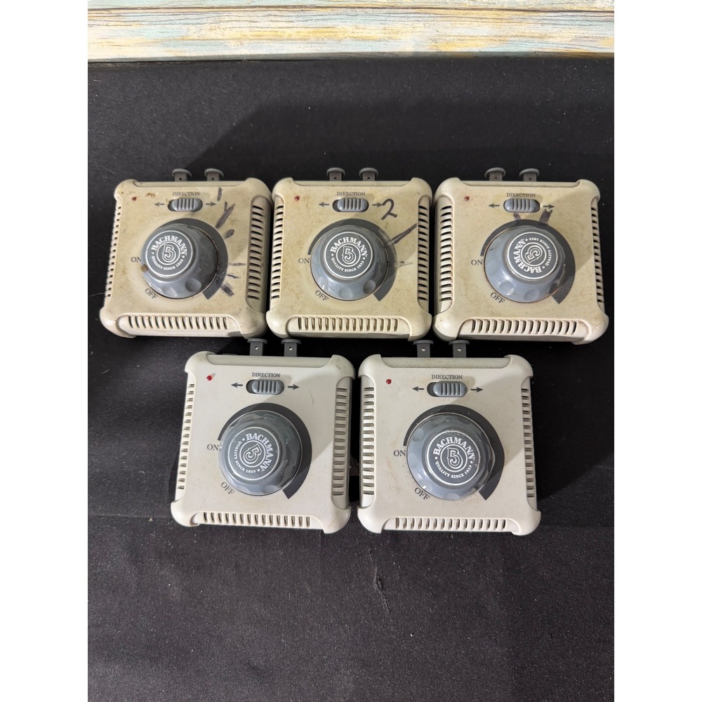 Bachmann Power Controller 46605A Lot of 5 Gray Good Speed Direction‎ Control